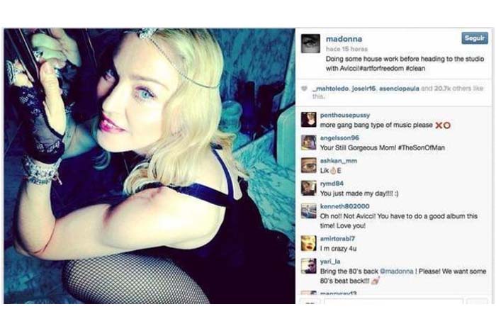 Madonna da pistas sobre su próximo disco en Instagram