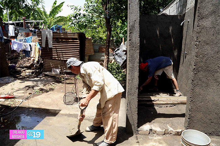 Setenta familias de Batahola Sur beneficiadas con alcantarillado sanitario