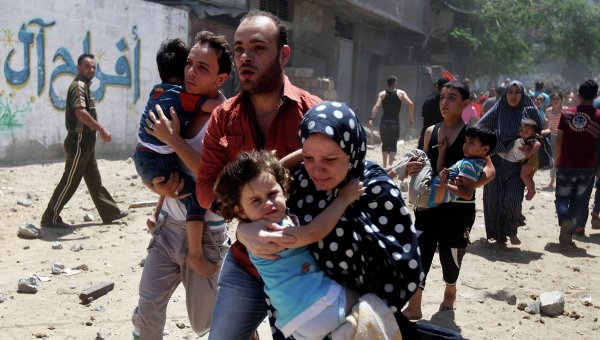 Egipto abre la frontera para atender a heridos palestinos