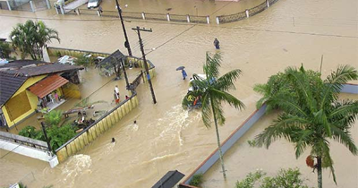 Brasil: Decretan estado de emergencia al sur por lluvias