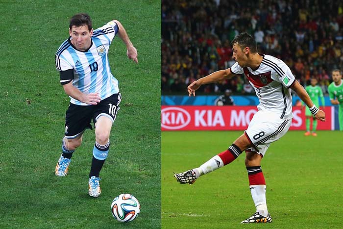 Las nueves finales previas que han jugado Argentina y Alemania