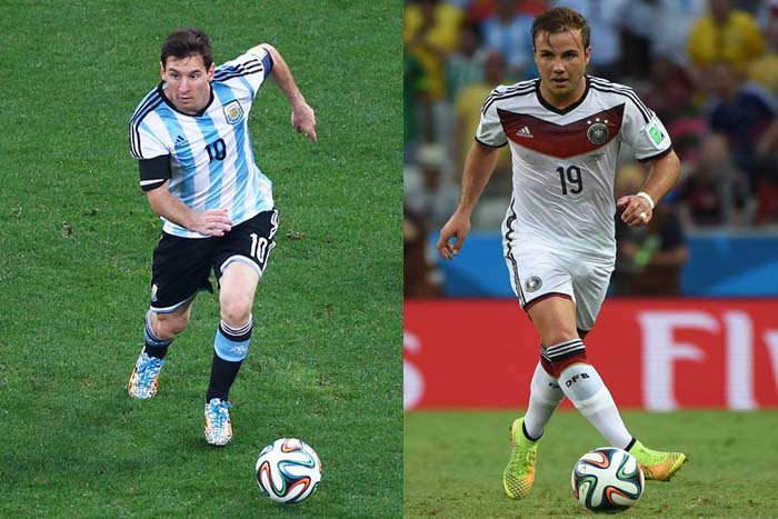 Argentina y Alemania, por la gloria en la gran final en Maracaná
