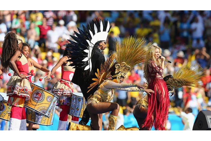  El Maracaná vivió una fiesta con la ceremonia de cierre del Mundial 2014