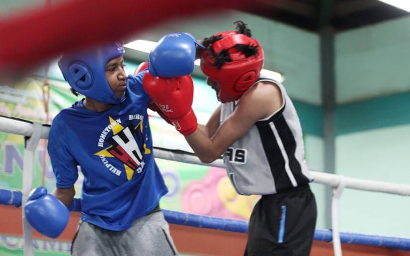 Disciplina de boxeo en los Juegos Juveniles Managua 2025 pega con fuerza en su velada final
