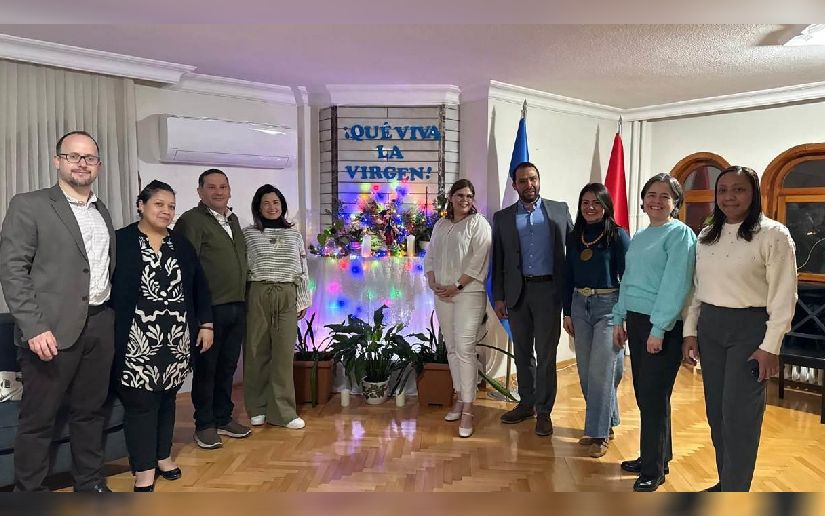 Cover image for Embajada de Nicaragua en Ankara celebra la tradicional Purísima Concepción de María