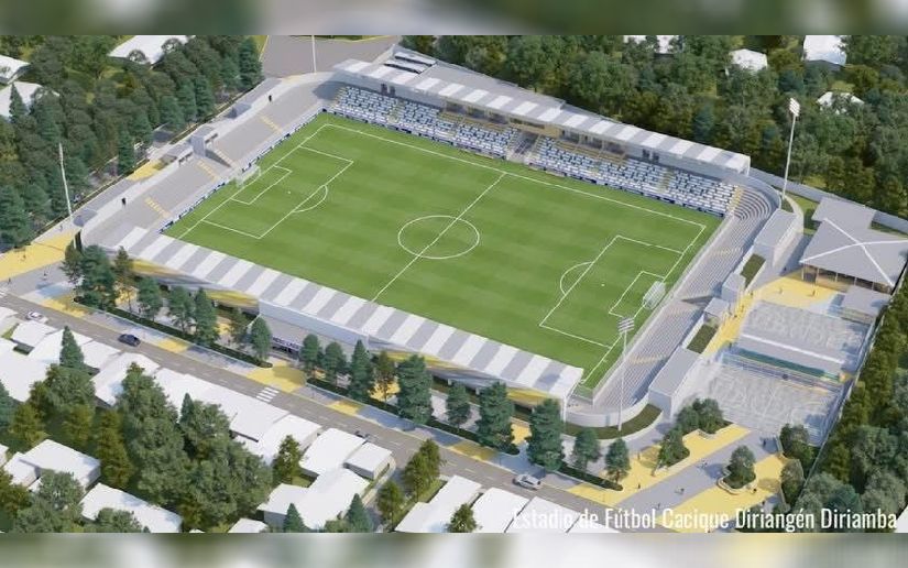 (+Fotos) Presentación del Proyecto de Mejoramiento y Equipamiento del Estadio de Fútbol Cacique Diriangén