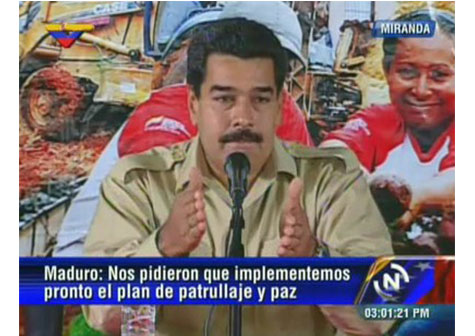 Maduro reitera que se ha revelado un brote fascista en Venezuela