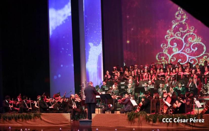 El Teatro Nacional Rubén Darío se engalana con “Coros y Aires Navideños”