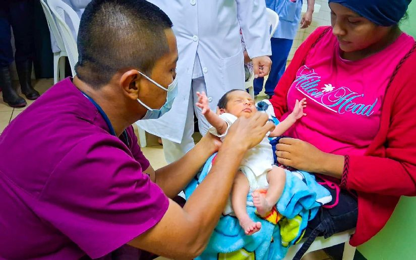 Mega Feria de Salud Pediátrica en el Hospital Santiago de Jinotepe en Carazo
