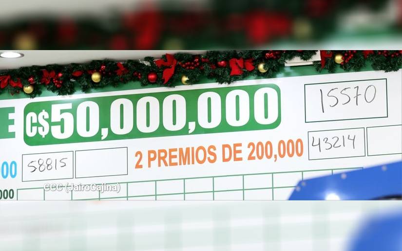 Premio mayor de C$50 millones de Lotería Nacional cayó en Masaya
