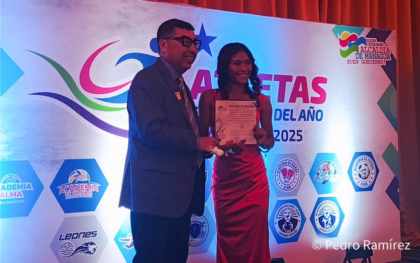 Celebran en Parque Japonés IV Edición de la Gala Deportiva Managua 2025