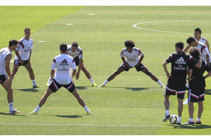 El Real Madrid completa su primer entrenamiento de pretemporada