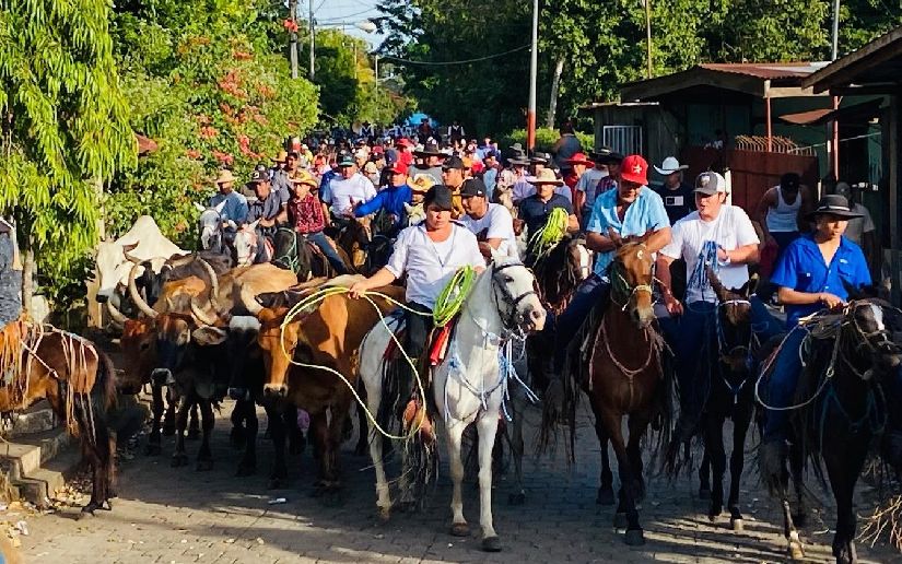 (+Fotos) El Rosario da la bienvenida al 2026 con el Tradicional Tope de Toros
