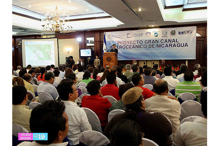 Presentan proyecto del Gran Canal Interoceánico a diferentes sectores