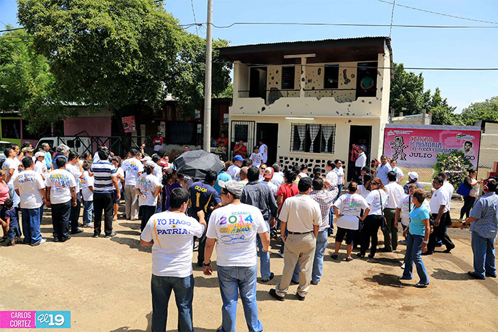 Juventud de todos los tiempos rinde homenaje al Comandante Julio Buitrago
