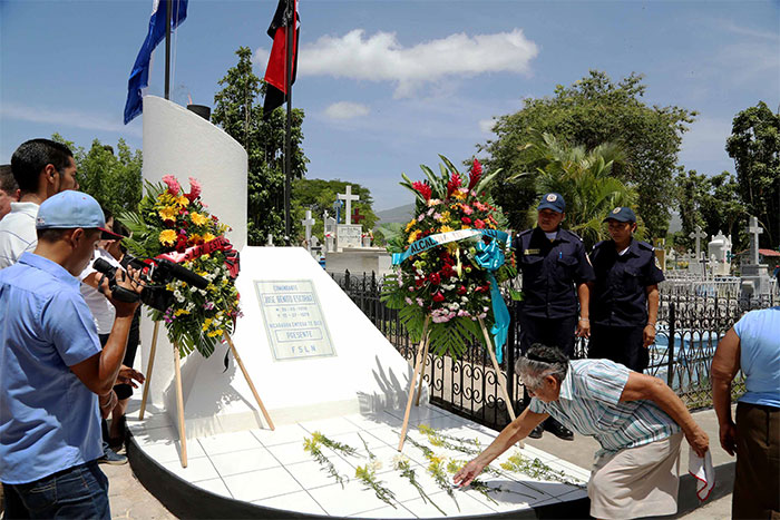 Estelí inaugura mausoleo en honor al Comandante José Benito Escobar