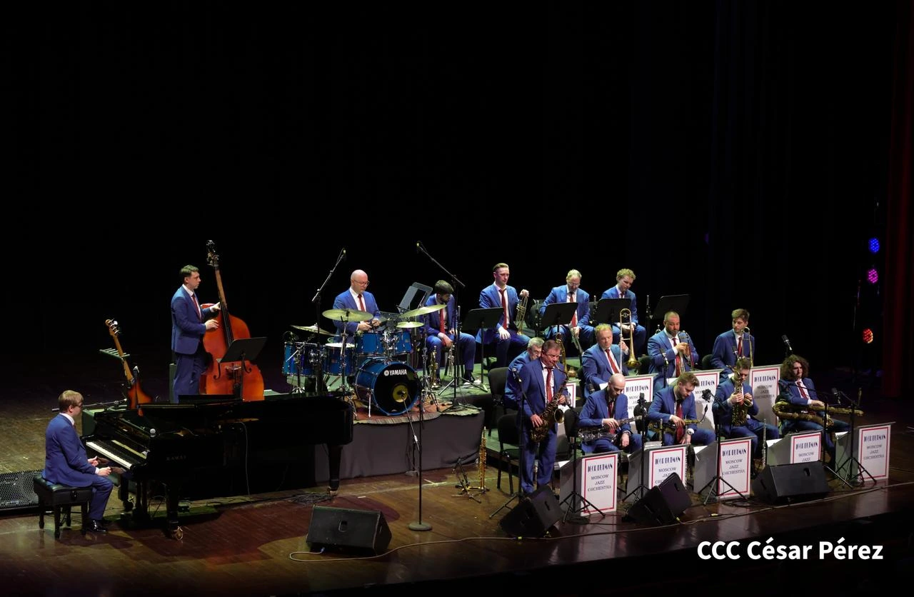 Orquesta de Jazz de Moscú deleita a nicaragüenses