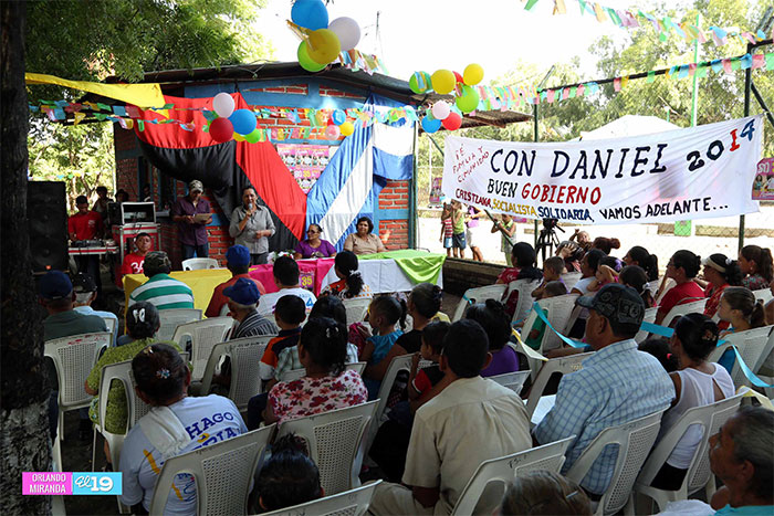Familias de Nagarote y Momotombo celebran 35 años de restitución de derechos
