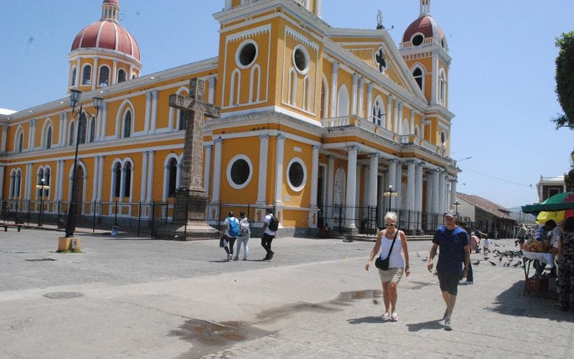 The tourist and colonial Granada receives national and international visitors