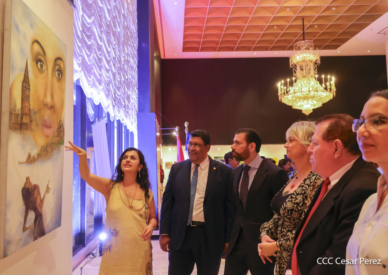 Crystal Hall hosts the exhibition 'Four Turkish Women Painters'