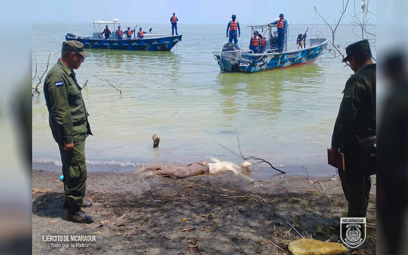 Naval Force finds body of a citizen in Lake Xolotlán