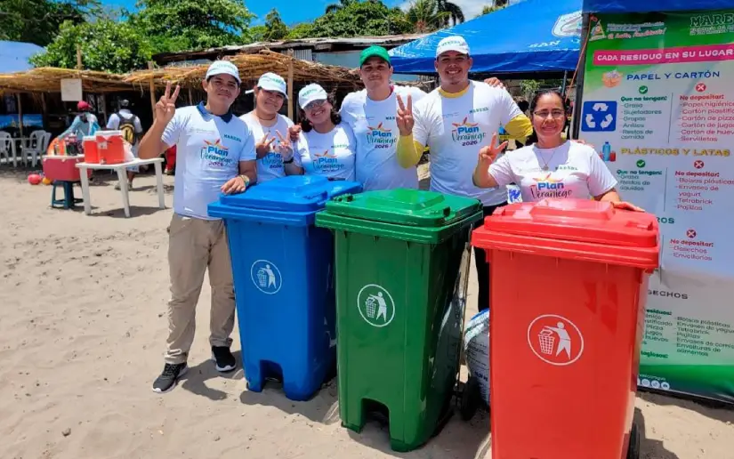 Environmental actions on beaches