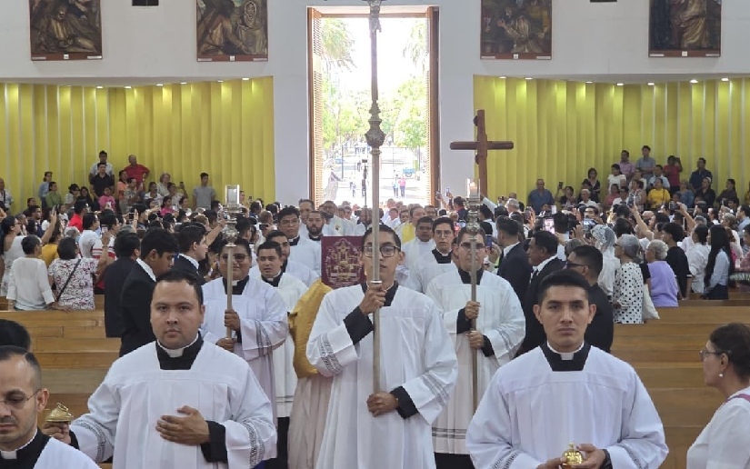 Chrism Mass Celebrated in Managua for Holy Thursday