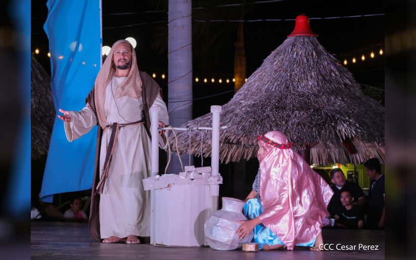 Puerto Salvador Allende revives the passion of Christ with the traditional Judea