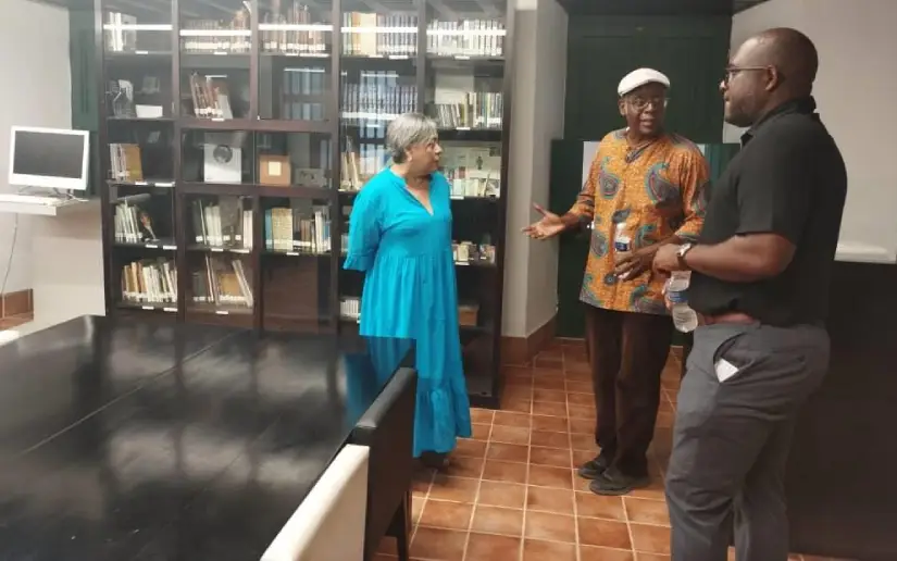 At the House of Poetry in Havana