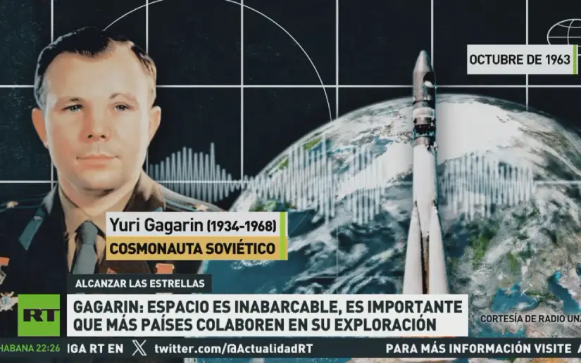 Gagarin: Space is immeasurable, it is important that more countries collaborate in its exploration
