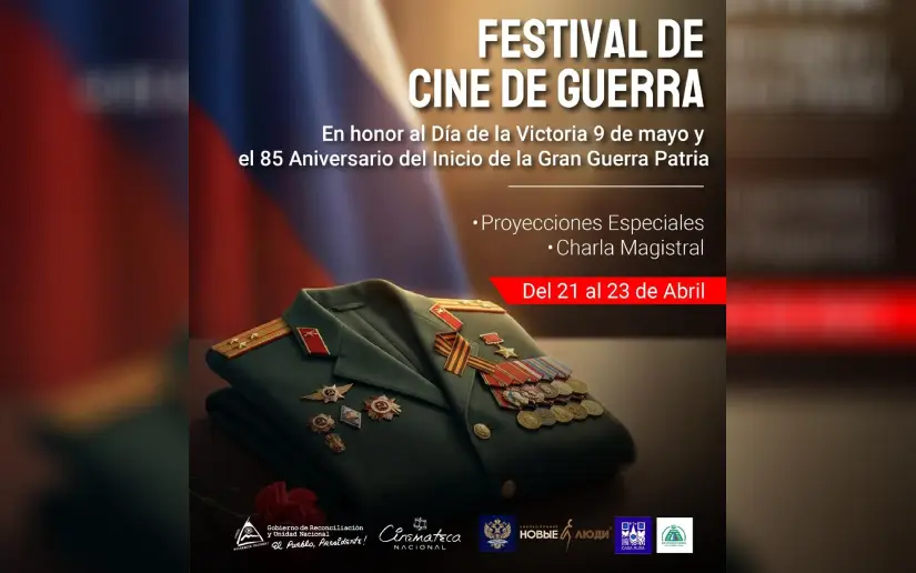 Promotional Art for the Russian War Film Festival