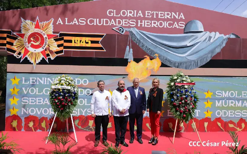 Victory Day over Nazifascism Commemorated at UNAN-Managua