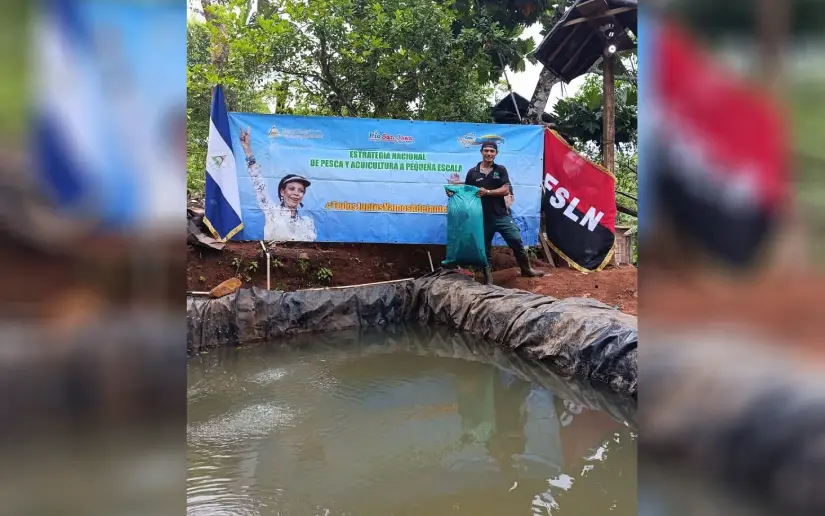 Tilapia farming systems inaugurated in El Castillo, Rio San Juan
