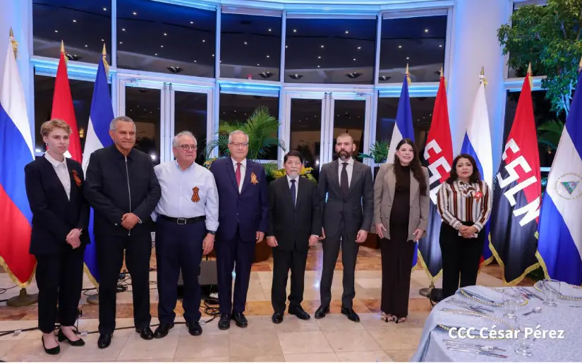 Nicaragua and Russia commemorate victory against Nazism