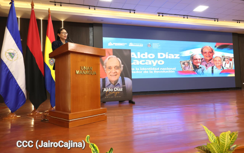 Cover image for Rinden homenaje al doctor Aldo Díaz Lacayo