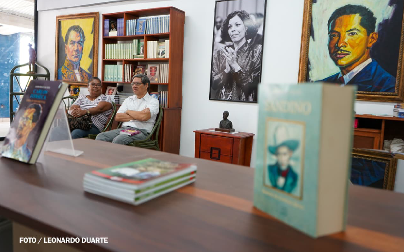 Cover image for Librería Rigoberto López Pérez es reinaugurada en homenaje al doctor Aldo Díaz Lacayo