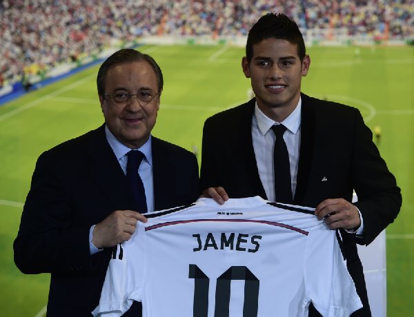 Real Madrid anuncia fichaje de James