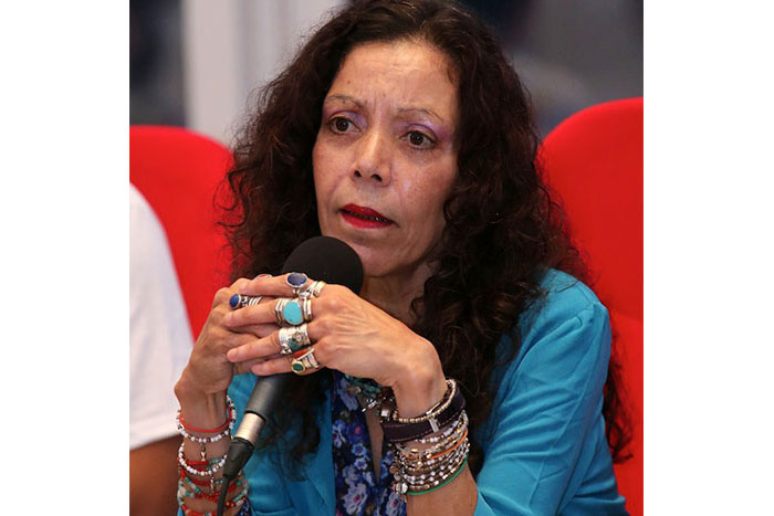Compañera Rosario: En Nicaragua sabemos reconocer el trabajo y la paz como base del futuro