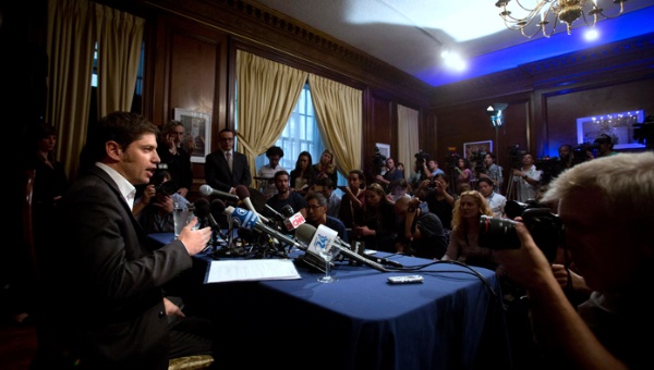 Kicillof: No comprometeremos el futuro de los argentinos