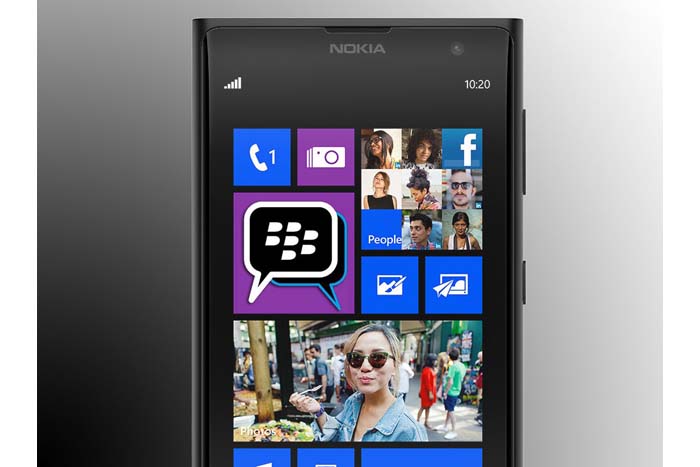 Blackberry presentó la aplicación de BBM para Windows Phone