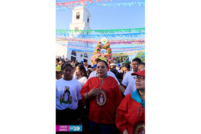 Santo Domingo de Guzmán inicia peregrinación de 10 días en Managua