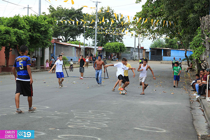 Barrio Cristo del Rosario se luce con calles nuevas