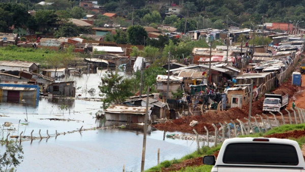Inundaciones dejan pérdidas en agricultura de Paraguay