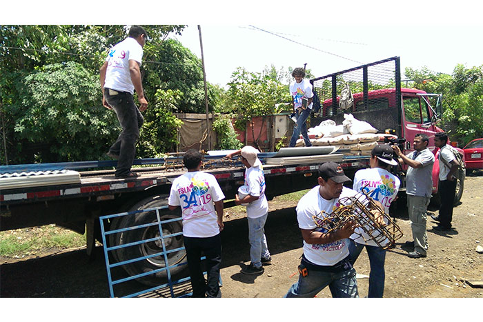 Alcaldía de Managua atiende a familias afectadas por fuerte aguacero