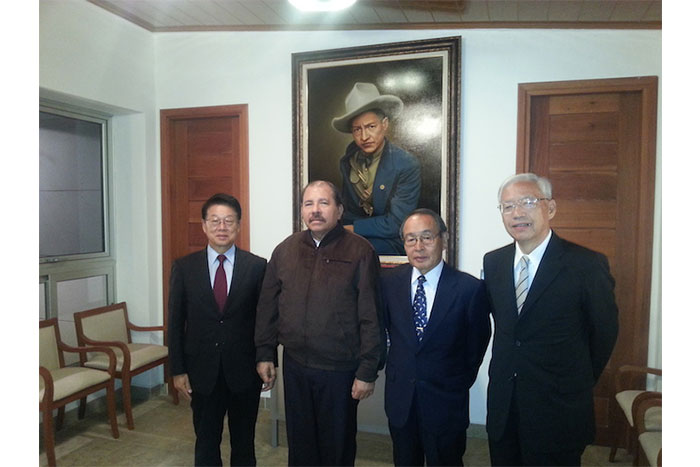 En Fotos: Presidente Daniel se reúne con diplomáticos japoneses