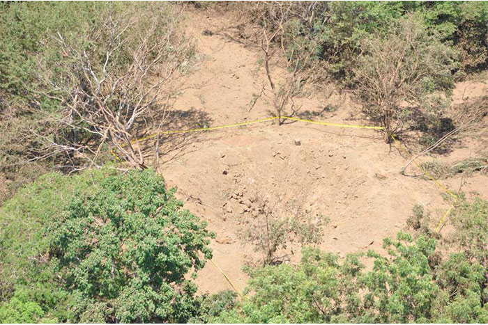 Meteorito cayó en Managua