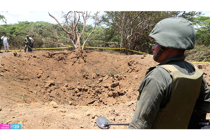 Meteorito cayó en Managua