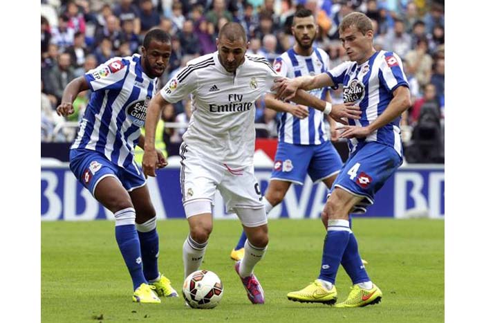 2-8. El Real Madrid se da un festín ante un dócil Deportivo