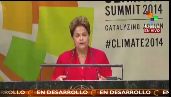 Brasil destacó sus acciones para disminuir cambio climático
