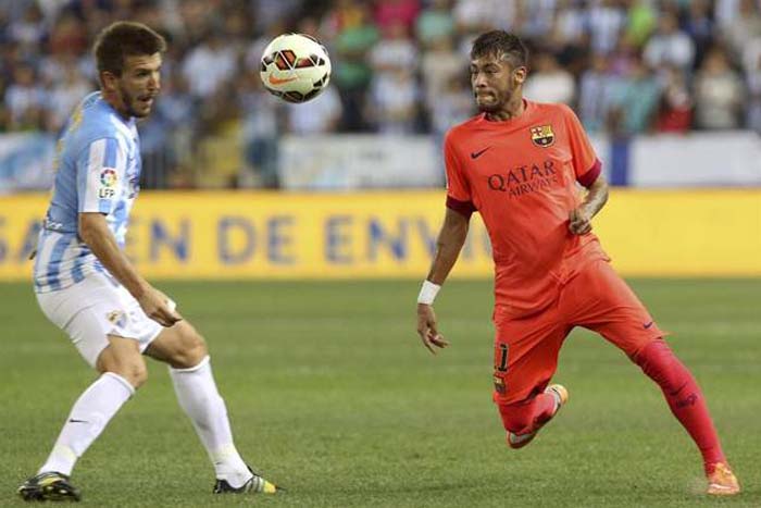 0-0: Barcelona tirita en La Rosaleda ante un buen Málaga